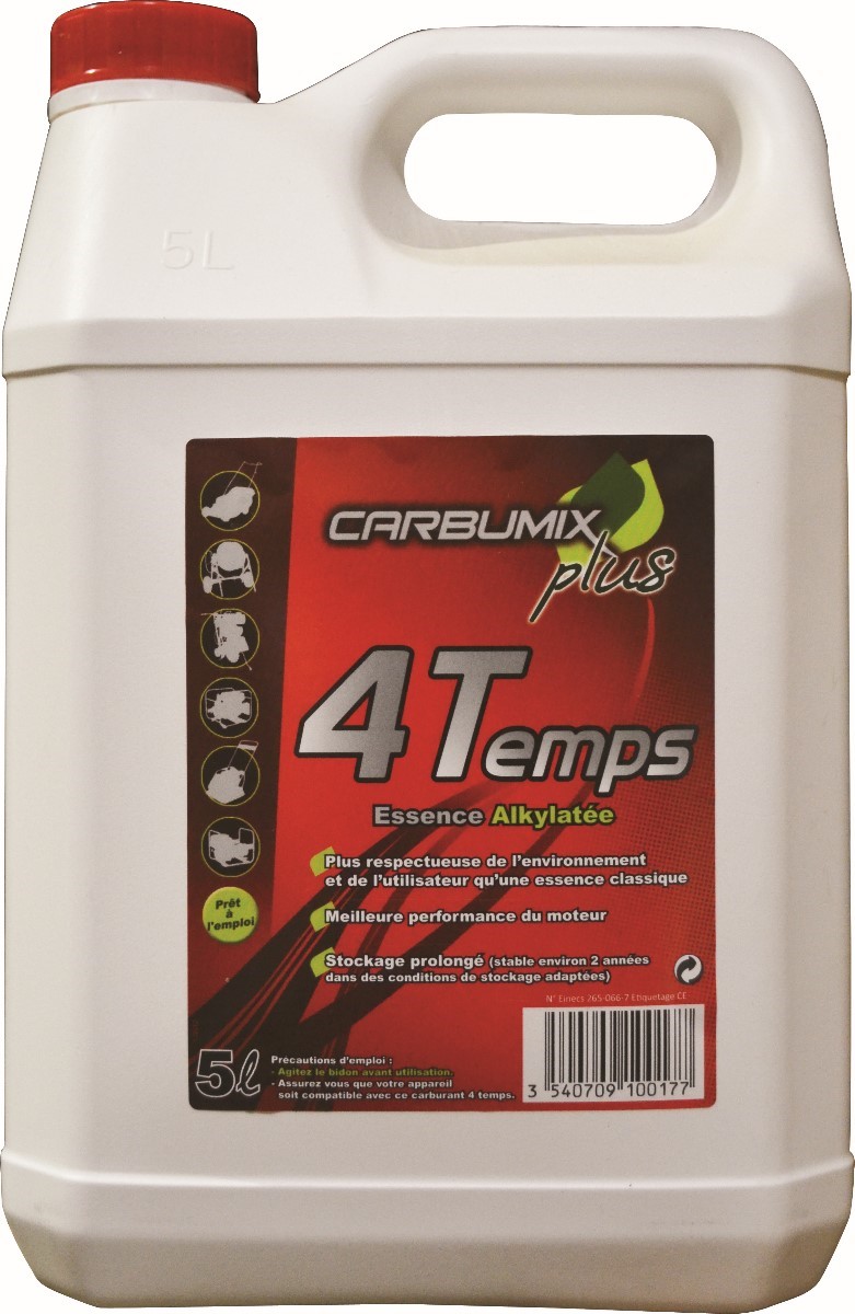 Carburant Carbumix Plus 4T - le bidon de 5 L - Albert Oenologie